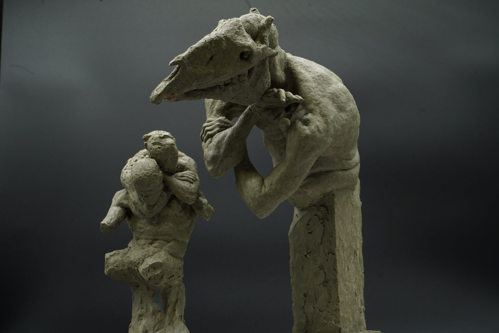 Holy Isle | BJJ Mata Leão Choke Sculpture, Resin Art
